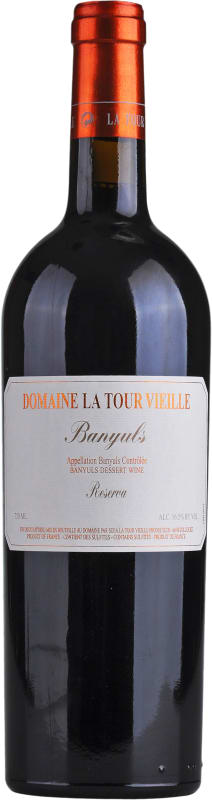 Domaine La Tour Vieille Banyuls Reserva 2022 Front Bottle Shot