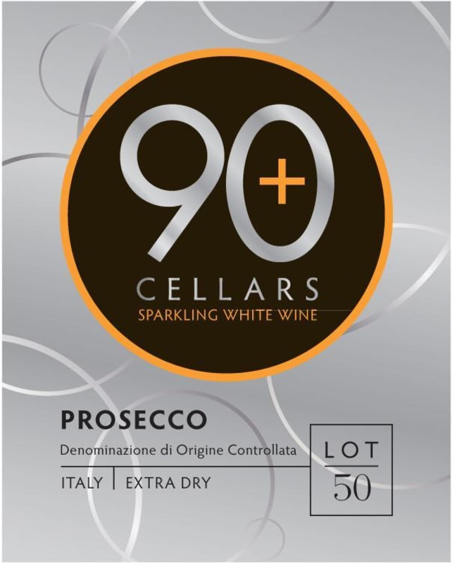 Ninety Plus Cellars Lot 50 Prosecco Extra Dry Front Label