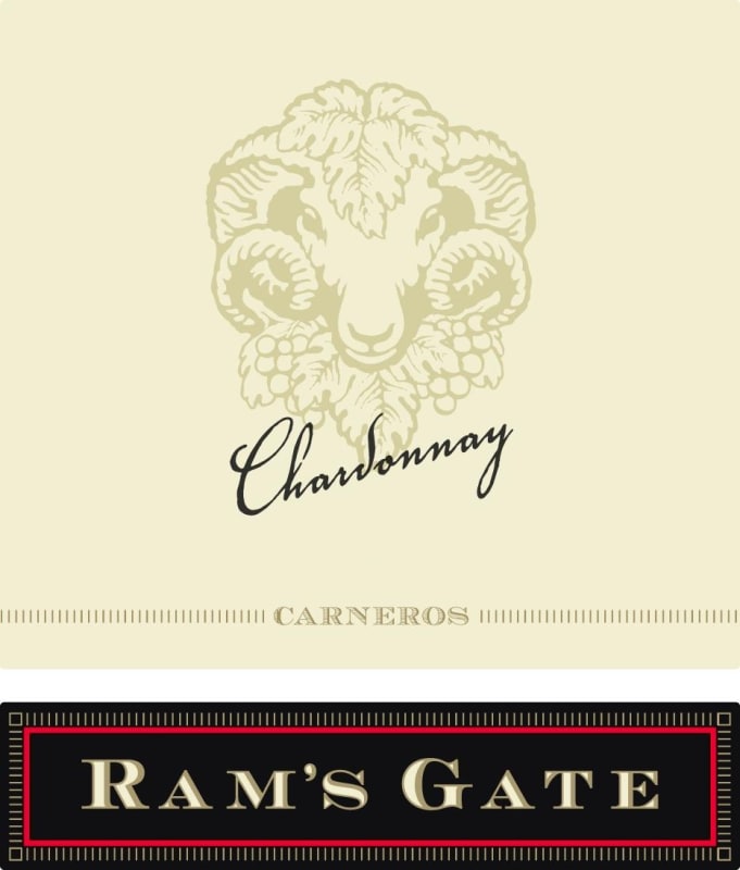 Ram's Gate Winery Cellar Note Chardonnay 2016 Front Label