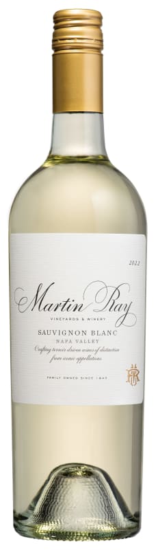 Martin Ray Napa Valley Sauvignon Blanc 2022 Front Bottle Shot