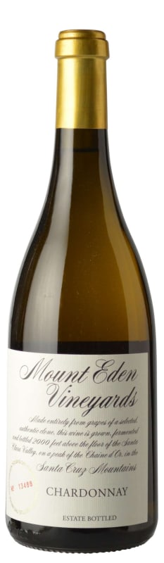 Mount Eden Vineyards Estate Chardonnay 2019 Front Bottle Shot