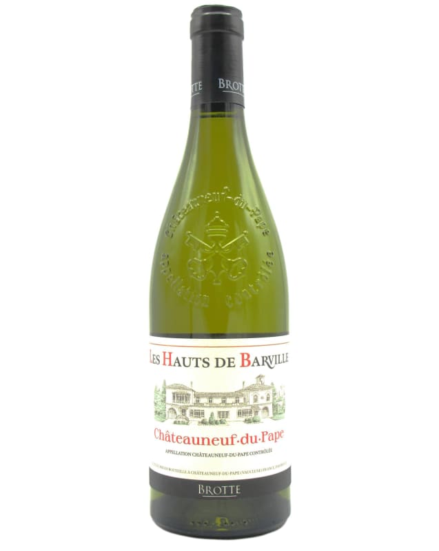 Maison Brotte Les Hauts de Barville Chateauneuf-du-Pape Blanc 2023 Front Bottle Shot