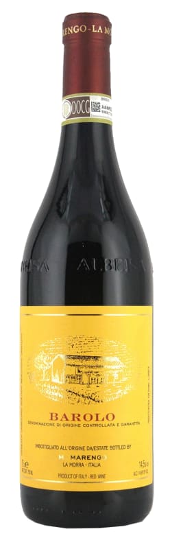 M. Marengo Barolo 2013 Front Bottle Shot