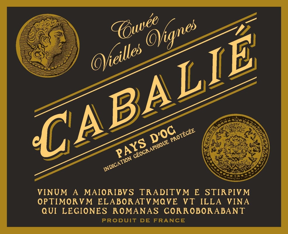 Cabalie Cuvee Vieilles Vignes 2020 Front Label