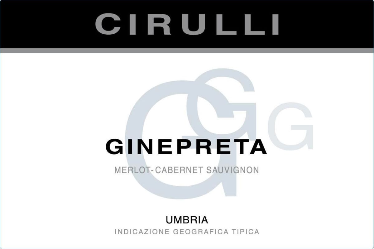 Cirulli Aziende Agricole Ginepreta Merlot-Cabernet Sauvignon 2014 Front Label