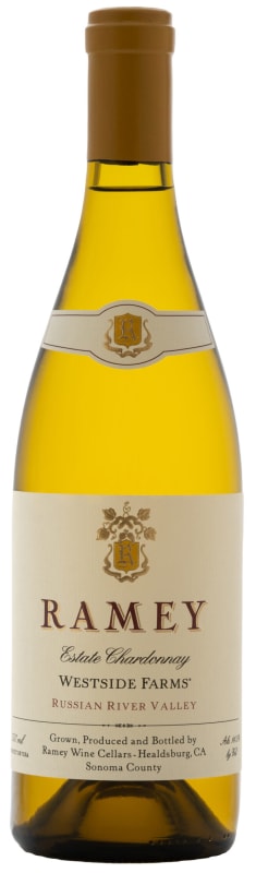 Ramey Westside Farms Estate Chardonnay 2022 Front Bottle Shot