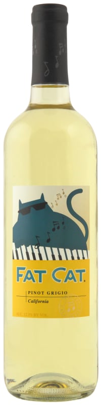 Fat Cat Cellars Pinot Grigio 2016 Front Bottle Shot