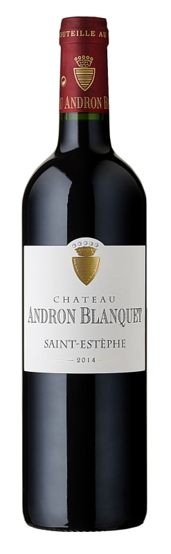 Chateau Andron Blanquet 2014 Front Bottle Shot