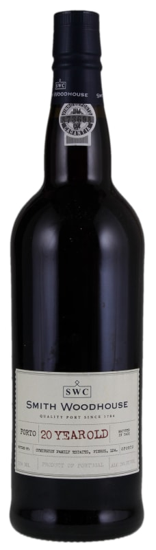 Smith Woodhouse 20 Year Old Tawny Port Front Bottle Shot