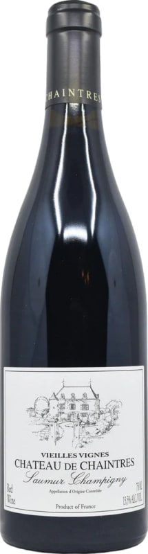 Chateau de Chaintres Saumur Champigny Vieilles Vignes 2020 Front Bottle Shot