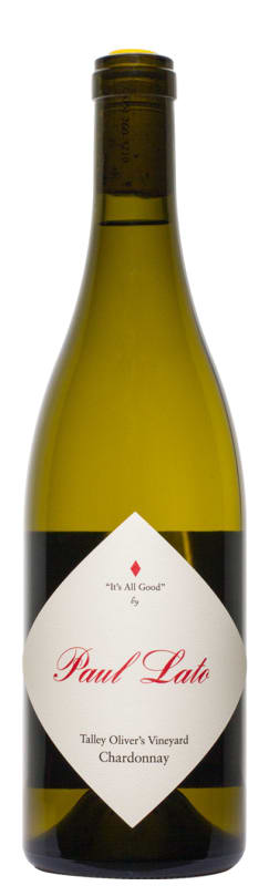 Paul Lato It's All Good Talley Oliver's Chardonnay 2019 Front Bottle Shot