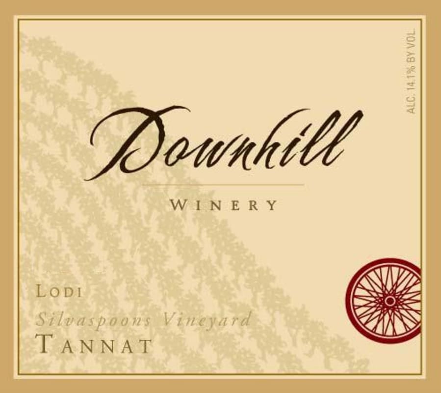 Downhill Winery Silvaspoons Vineyard Tannat 2009 Front Label