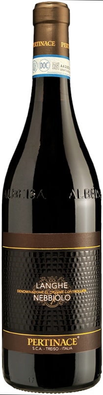 Pertinace Nebbiolo 2015 Front Bottle Shot