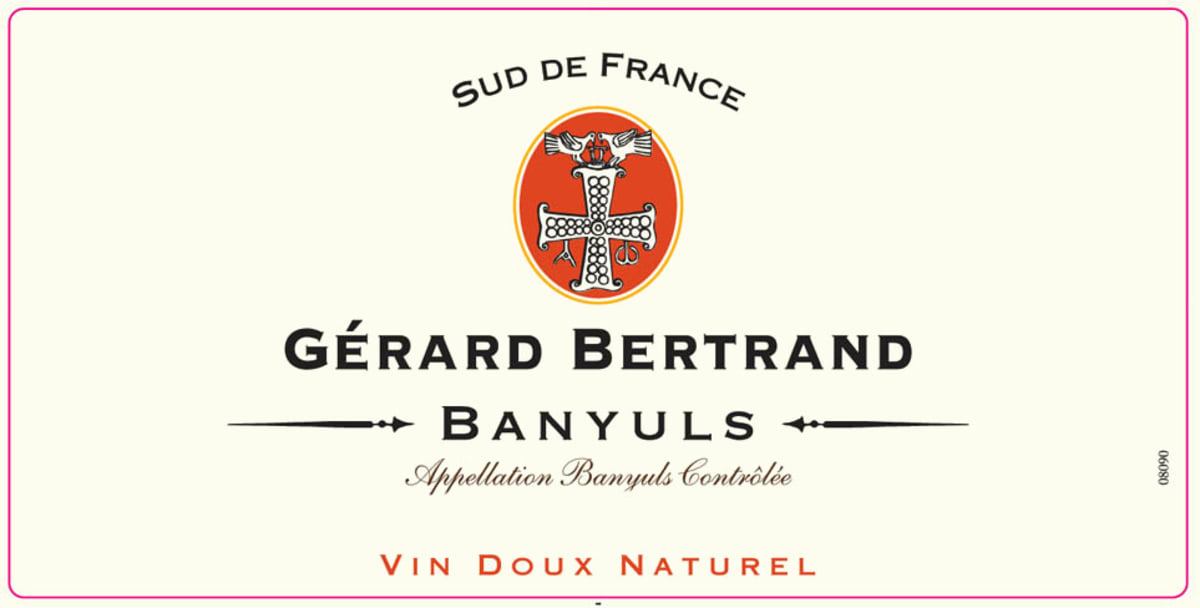 Gerard Bertrand Banyuls 2013 Front Label