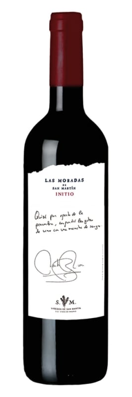 Las Moradas de San Martin Initio 2008 Front Bottle Shot