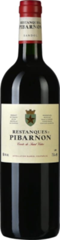 Chateau de Pibarnon Restanques Bandol Rouge 2020 Front Bottle Shot