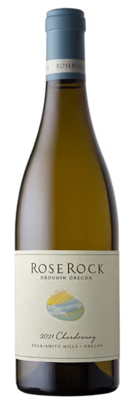 Roserock by Drouhin Oregon Eola-Amity Hills Chardonnay 2021 Front Bottle Shot