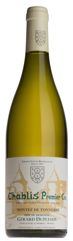 Domaine Gerard Duplessis Chablis Montee de Tonnerre Premier Cru 2021 Front Bottle Shot