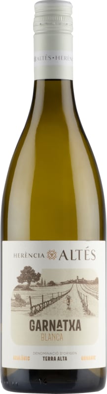 Herencia Altes Garnatxa Blanca 2021 Front Bottle Shot