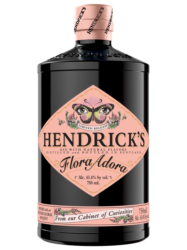 Hendrick's Flora Adora Gin Front Bottle Shot