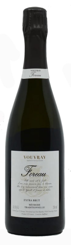 Philippe Foreau Vouvray Brut Cuvee 2019 Front Bottle Shot