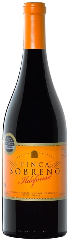 Finca Sobreno Ildefonso Toro 2009 Front Bottle Shot