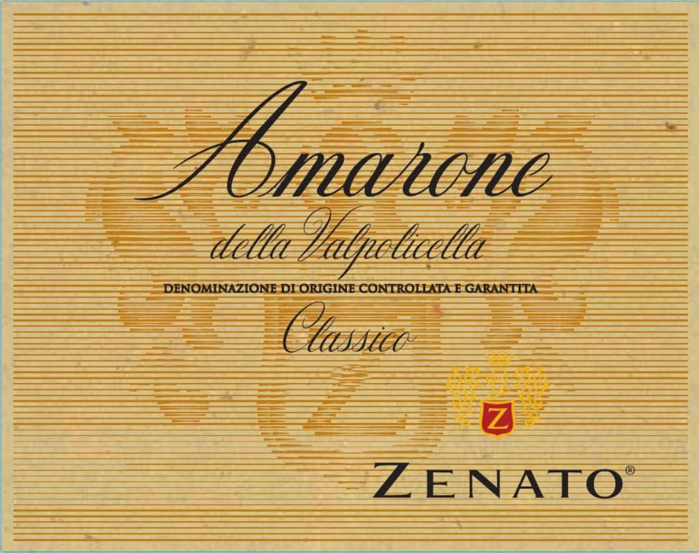 Zenato Amarone della Valpolicella Classico (375ML half-bottle) 2020 Front Label