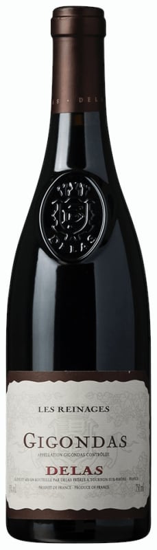 Delas Gigondas Les Reinages 2019 Front Bottle Shot