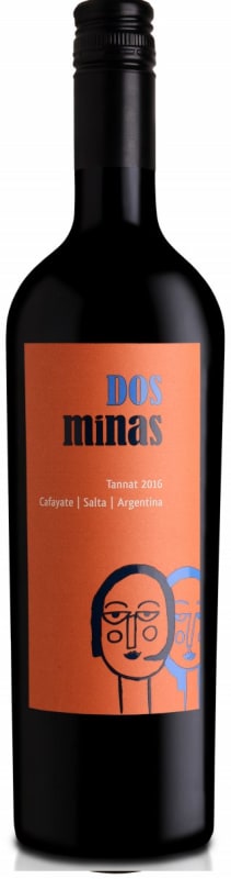 Dos Minas Tannat 2016 Front Bottle Shot