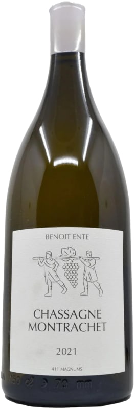 Benoit Ente Chassagne Montrachet Les Houilleres (1.5 Liter Magnum) 2021 Front Bottle Shot