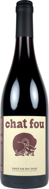 Eric Texier Chat Fou 2019 Front Bottle Shot