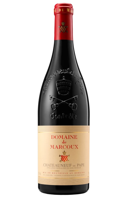 Domaine de Marcoux Chateauneuf-du-Pape 2016 Front Bottle Shot
