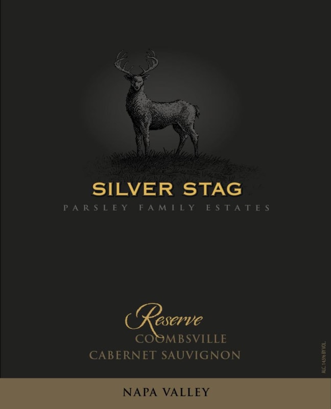 Silver Stag Winery Parsley Family Estates Reserve Cabernet Sauvignon 2019 Front Label