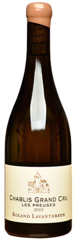 Roland Lavantureux Chablis Les Preuses Grand Cru 2023 Front Bottle Shot