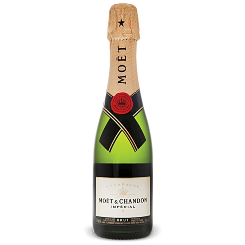 Moet & Chandon Brut Imperial (375ML half-bottle) Front Bottle Shot