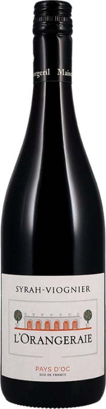 Lorgeril L'Orangeraie Syrah-Viognier 2021 Front Bottle Shot