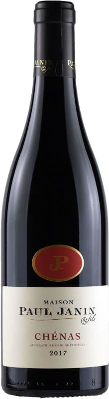 Paul Janin et Fils Chenas 2017 Front Bottle Shot