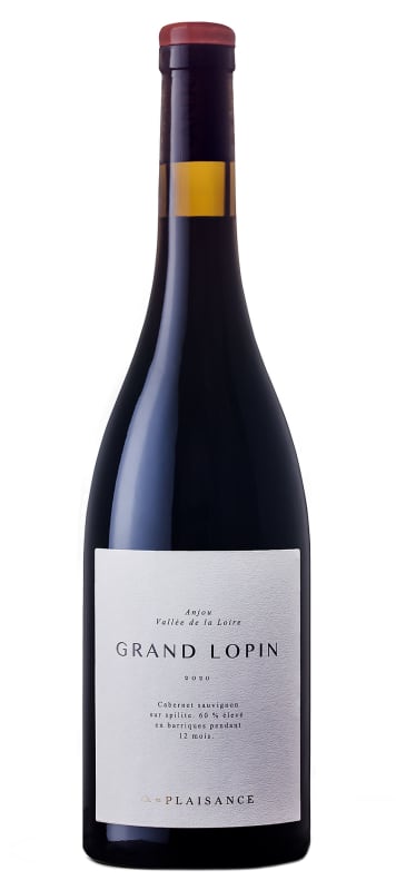 Chateau de Plaisance Anjou Grand Lopin Rouge 2020 Front Bottle Shot