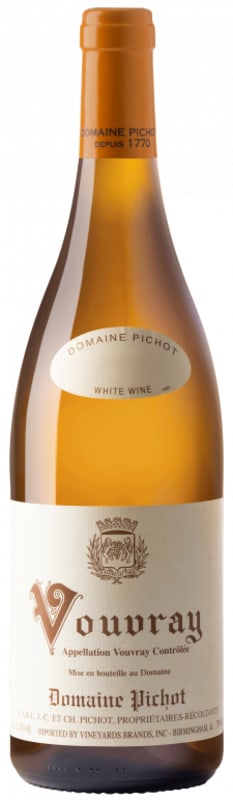 Domaine Pichot Vouvray 2025 Front Bottle Shot