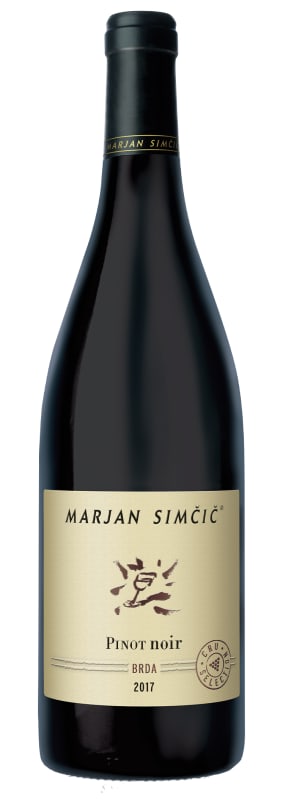 Marjan Simcic Selekcija Pinot Noir 2017 Front Bottle Shot
