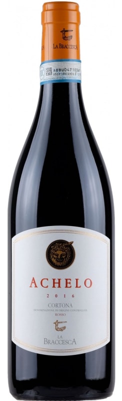 La Braccesca Achelo Rosso 2016 Front Bottle Shot