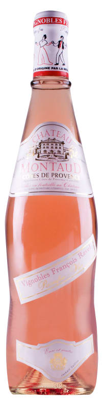 Chateau Montaud Cotes de Provence Rose 2021 Front Bottle Shot