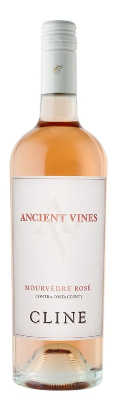 Cline Ancient Vines Mourvedre Rose 2018 Front Bottle Shot