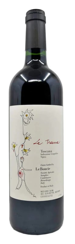 Podere Le Boncie Chianti Classico Le Trame 2022 Front Bottle Shot