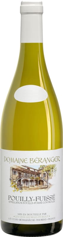 Duboeuf Domaine Beranger Pouilly-Fuisse 2016 Front Bottle Shot