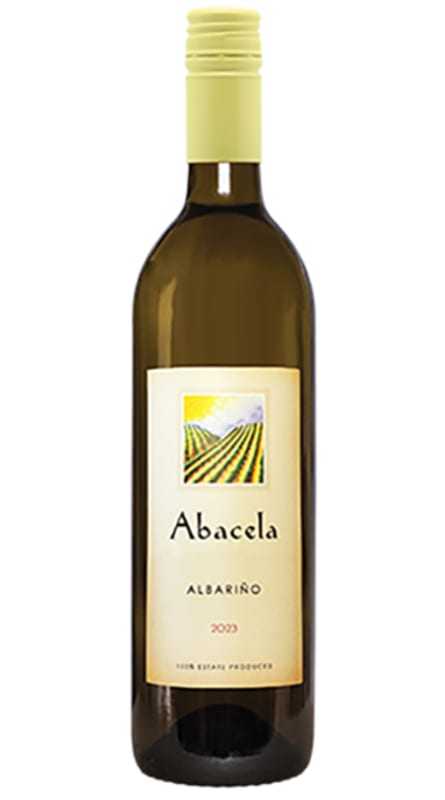 Abacela Albarino 2023 Front Bottle Shot
