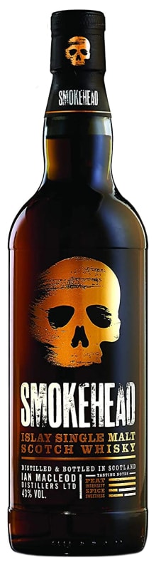 Smokehead Original Islay Single Malt Scotch Whisky Front Bottle Shot