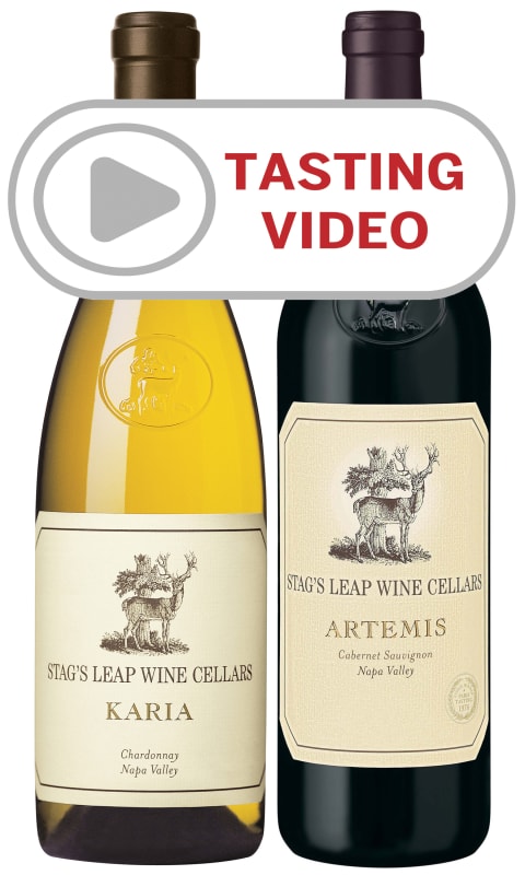 Stag's Leap Wine Cellars 50th Anniversary Pair with Tasting Video Gift Product Image