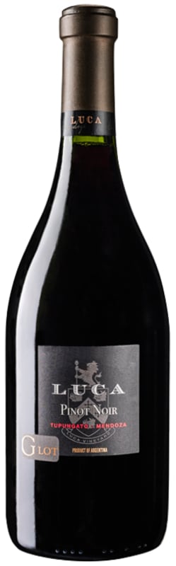 Luca G Lot Pinot Noir 2014 Front Bottle Shot