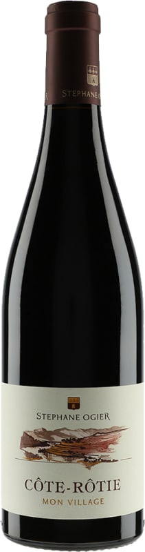 Stephane Ogier Cote-Rotie Mon Village 2022 Front Bottle Shot